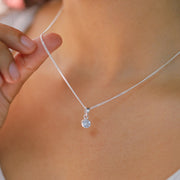 Set de pendentifs arc-en-ciel en zircon cubique et argent sterling 92,5 ̧